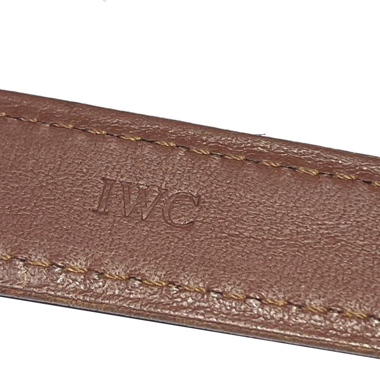 IWC Spezzoni Standard Bugfano Clean Hell Brown 18/16 für Ardiiglione IWA01199 Schnalle