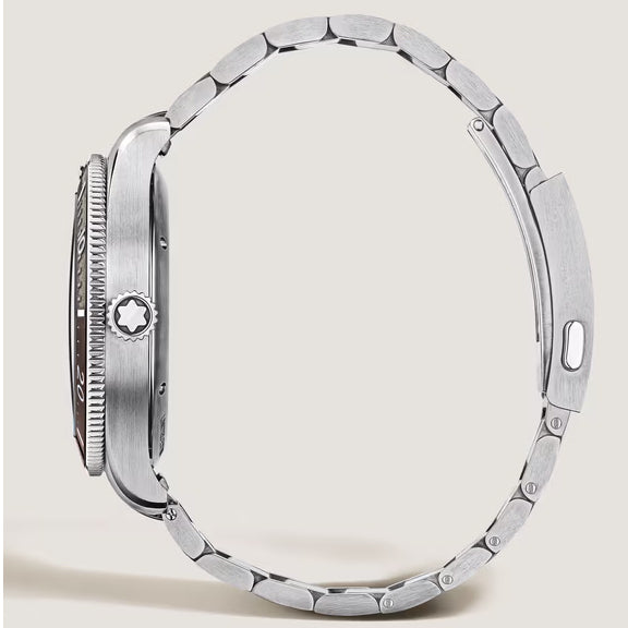 Montblanc orologio Iced Sea Automatic Date 0 Oxygen Edizione Limitata 700 Esemplari 41mm beige automatico acciaio 137211
