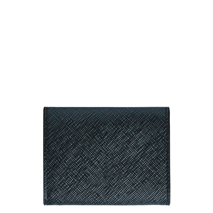 Montblanc Sartorial blaue Tweed-Geldbörse 220348