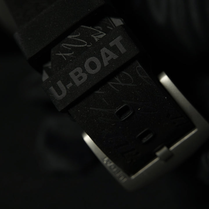 U-BOAT-Uhr U-65 SS GRÜN 44 mm skelettierter Quarzstahl 3350