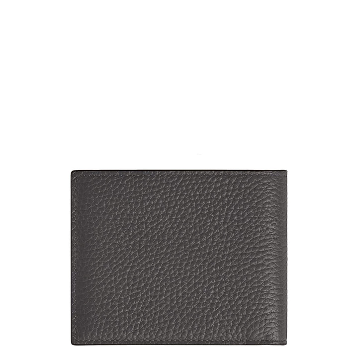Montblanc 6 pocket wallet in grained leather forged iron 223013