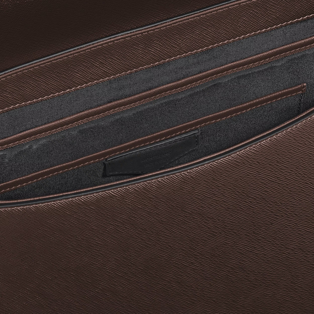Montblanc borsa messenger pelle Sartorial Ebony colour 222931
