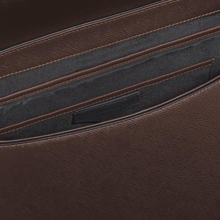 Montblanc borsa messenger pelle Sartorial Ebony colour 222931