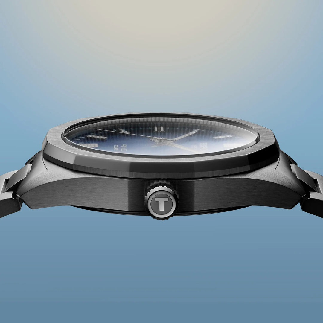 Tissot PRC 100 Solar 39 mm blauer Quarzstahl T151.422.11.041.00
