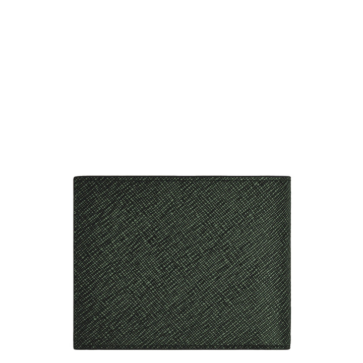 Montblanc-Geldbörse mit 6 Fächern, modisches Tweed-Khaki, 220385