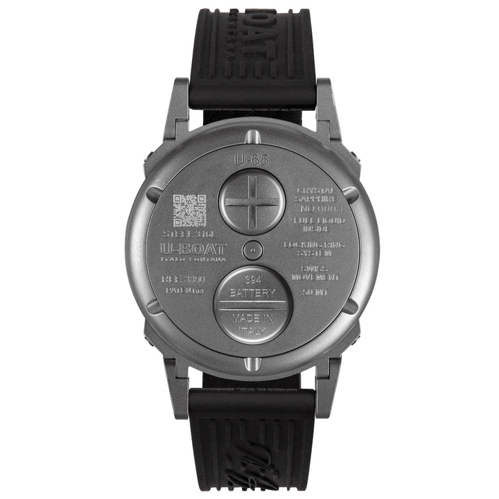 U-BOAT-Uhr U-65 SS GRÜN 44 mm skelettierter Quarzstahl 3350