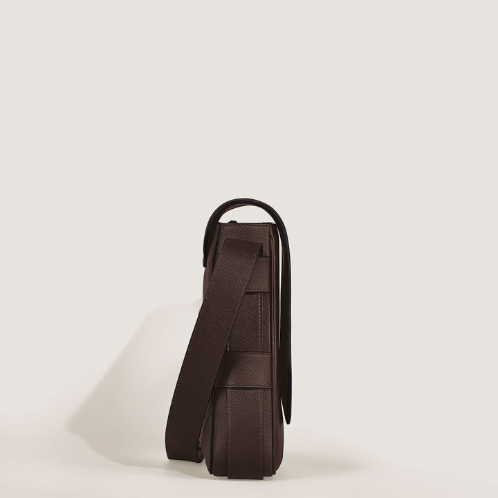 Montblanc borsa messenger pelle Sartorial Ebony colour 222931