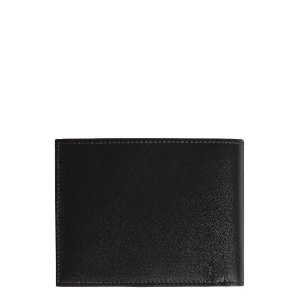 Portefeuille Montblanc 6 poches en cuir Meisterstück noir 221320