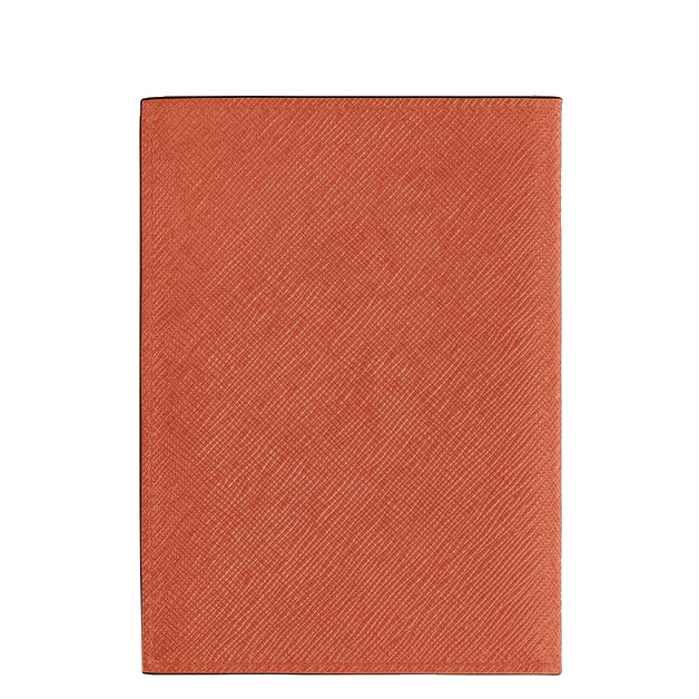 Porte-passeport Montblanc Sartorial en cuir mandarine 221356