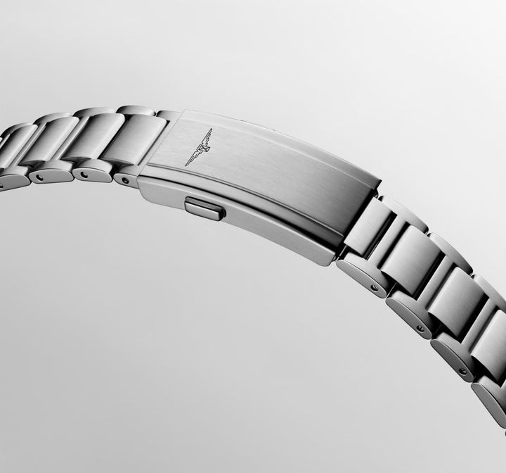 Montre Longines Hydroconquest 39 mm en acier automatique noir L3.779.4.56.6