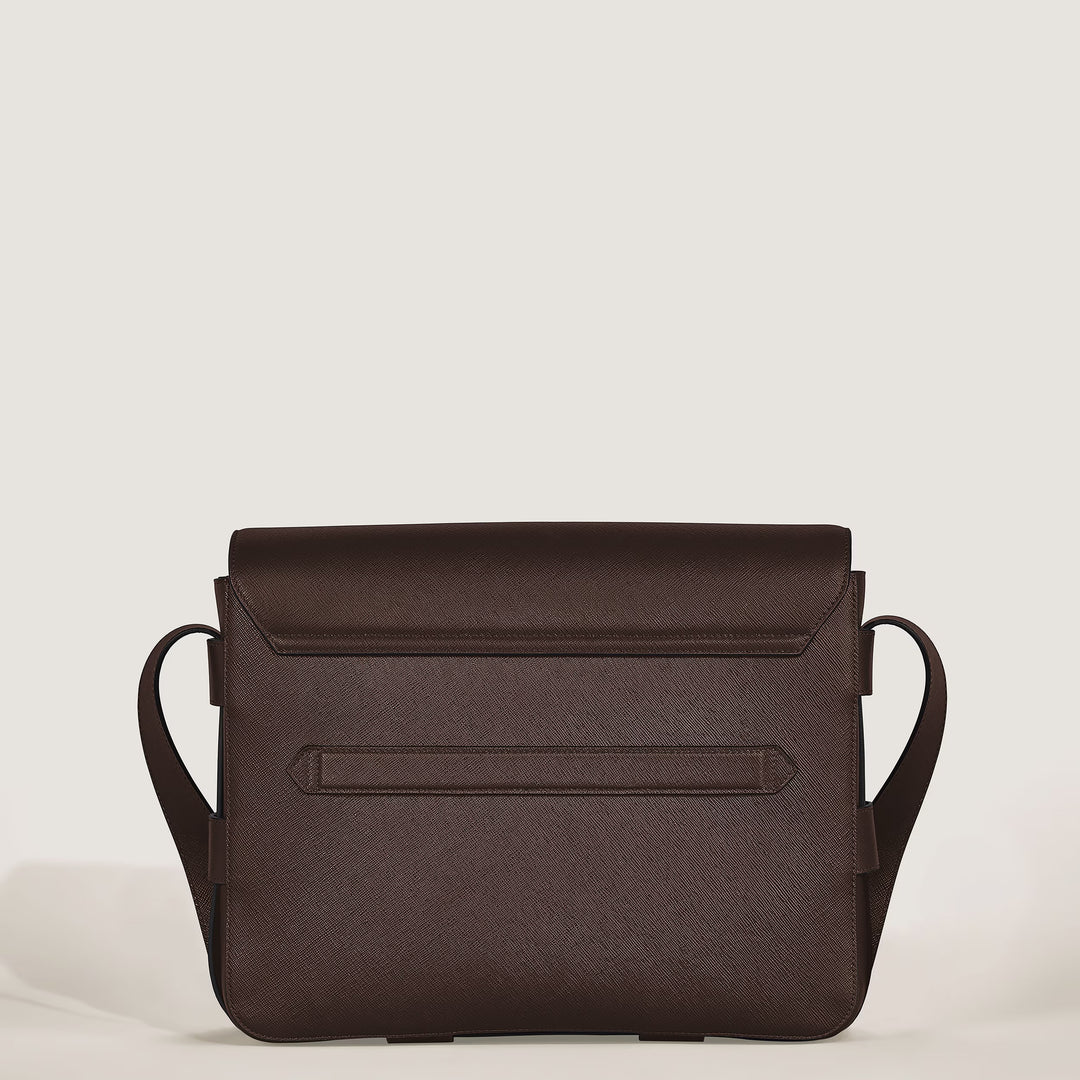 Montblanc borsa messenger pelle Sartorial Ebony colour 222931