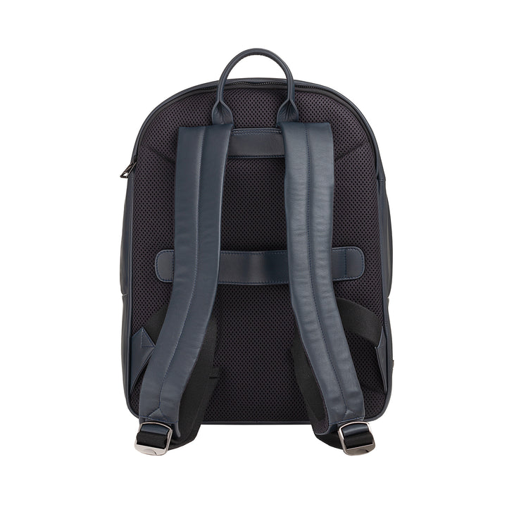 Dudu en cuir sac à dos homme porte femme 15l - sac à dos de voyage élégant et travail avec de la poche rembourrée pour ordinateur portable (jusqu'à 13 "), bretelles réglables et conception compacte