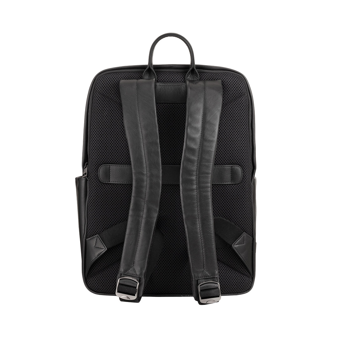 DUDU Leder Rucksack Mann Frau Porta PC bis 15,6 "16 -Zoll -MacBook, 20 -Liter -Reise -Rucksack, elegantes Multi -Domesty -Arbeitsrucksack