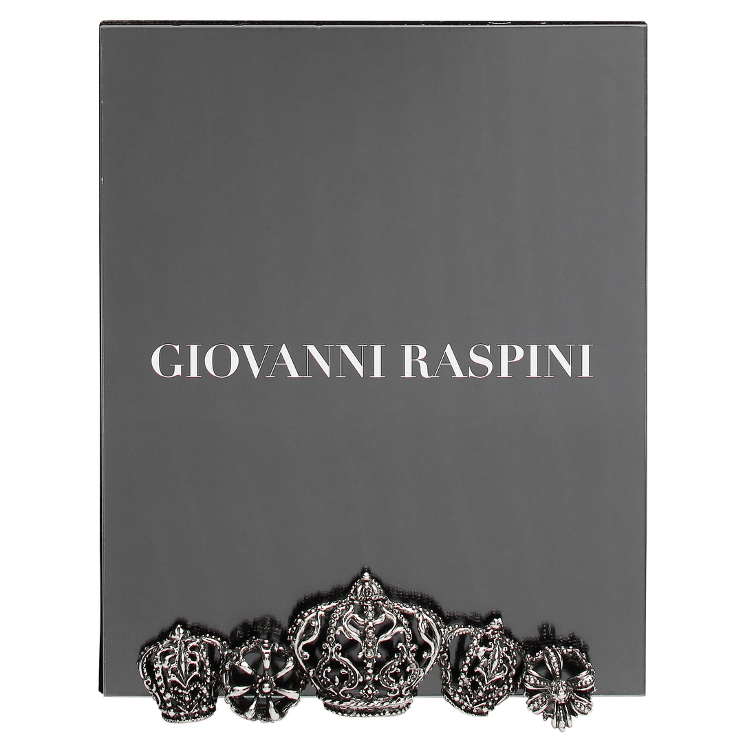 Giovanni Raspini cornice corone vetro 16x20cm B0685 - Gioielleria Capodagli