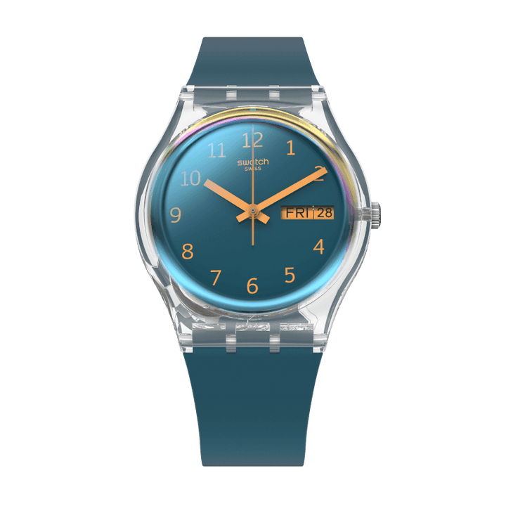 Montre Swatch BLUE AWAY Originals Gent 34mm GE721