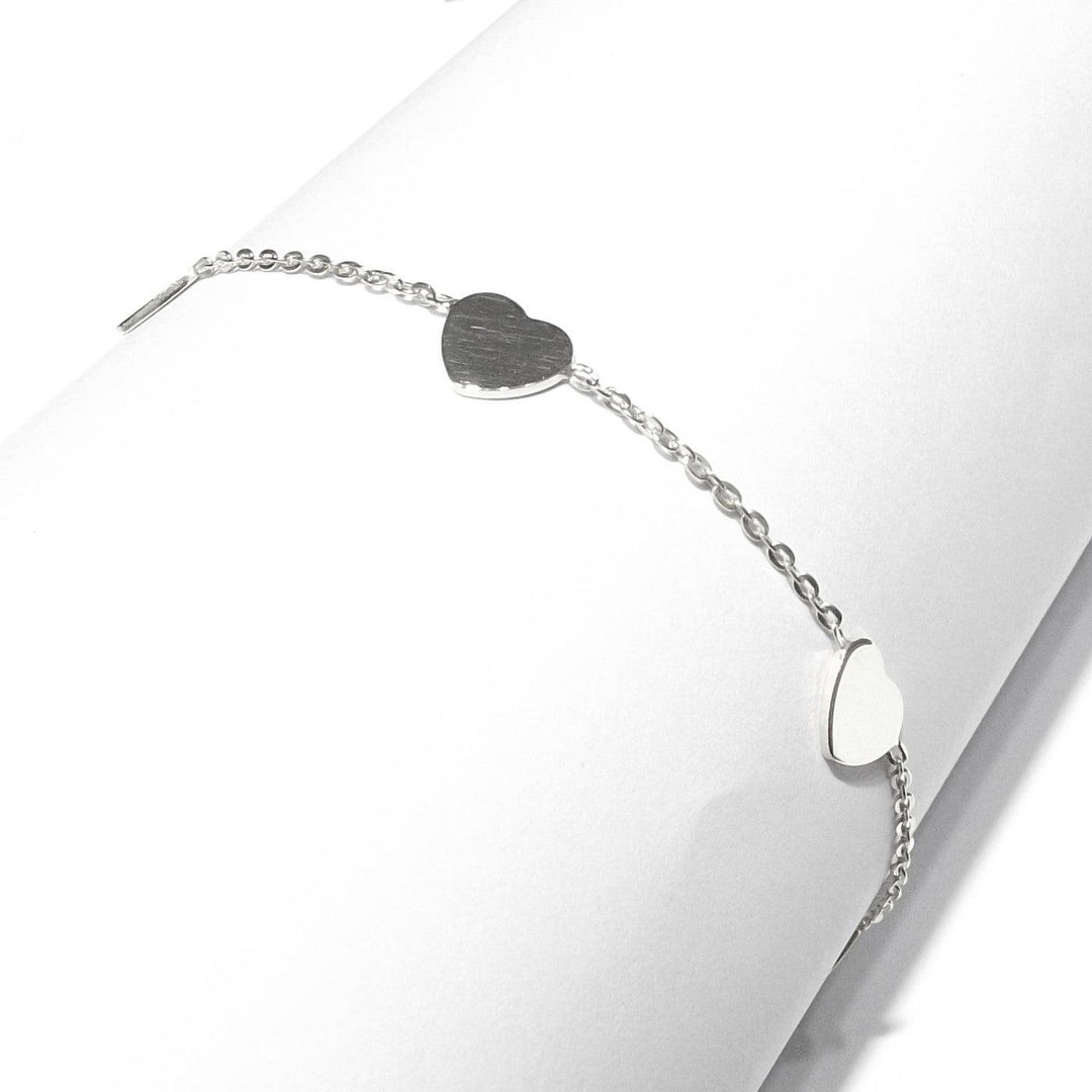 Capodagli bracciale 5 Cuori argento 925 CPD-BRA-ARG-0003-B - Capodagli 1937