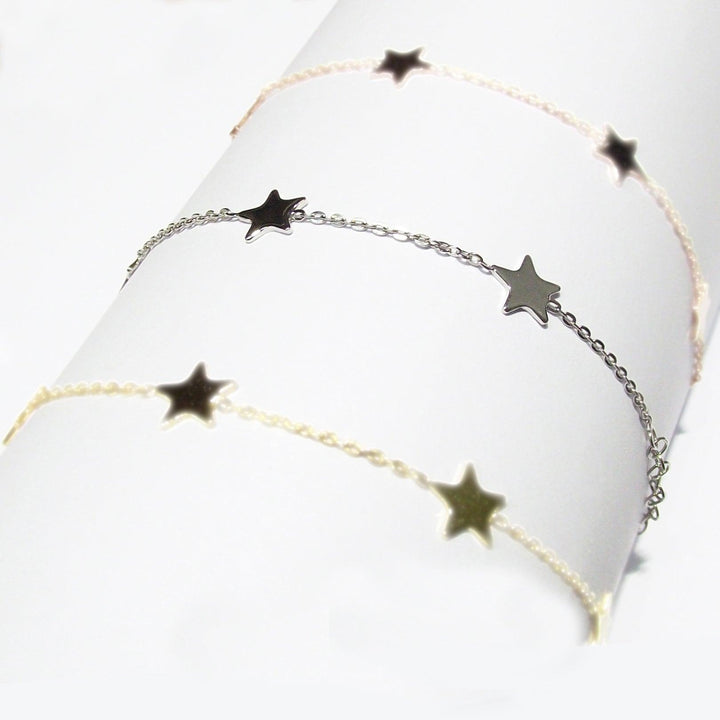 Capodagli bracciale 5 Stelle argento 925 CPD-BRA-ARG-0004-B - Capodagli 1937