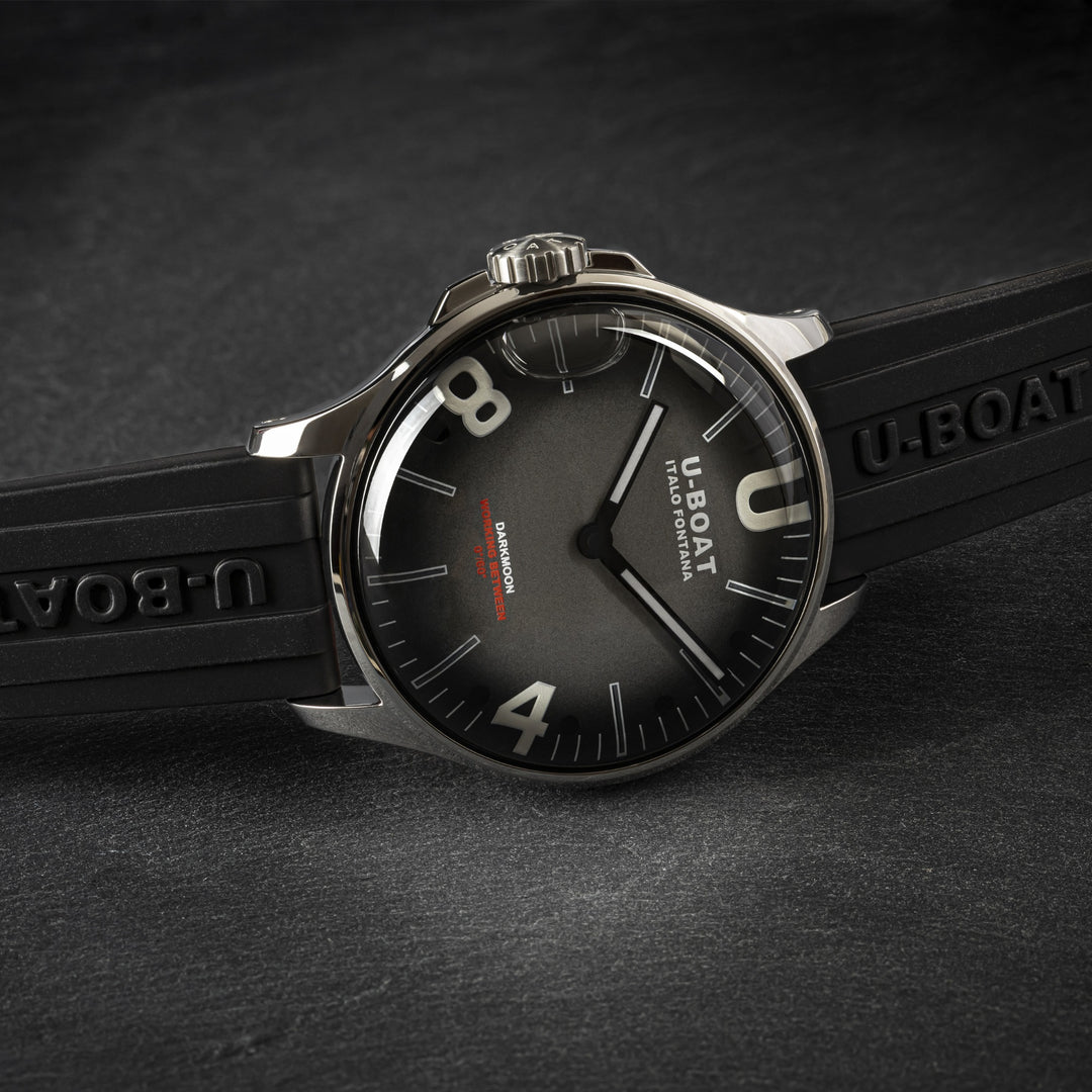 U-BOAT orologio Darkmoon Grey SS 44mm grigio quarzo acciaio 9149