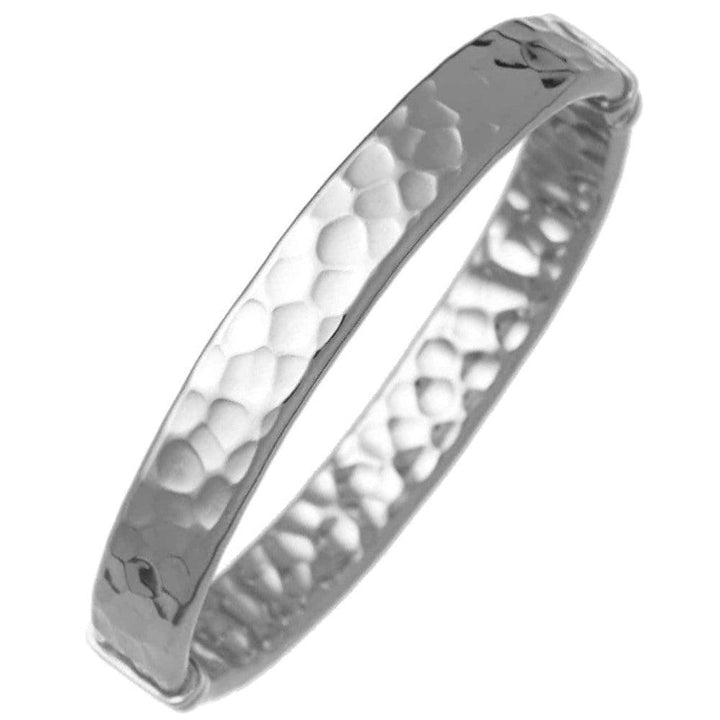 Giovanni Raspini bracciale Bangle Flat Medio argento 925 11046 - Gioielleria Capodagli