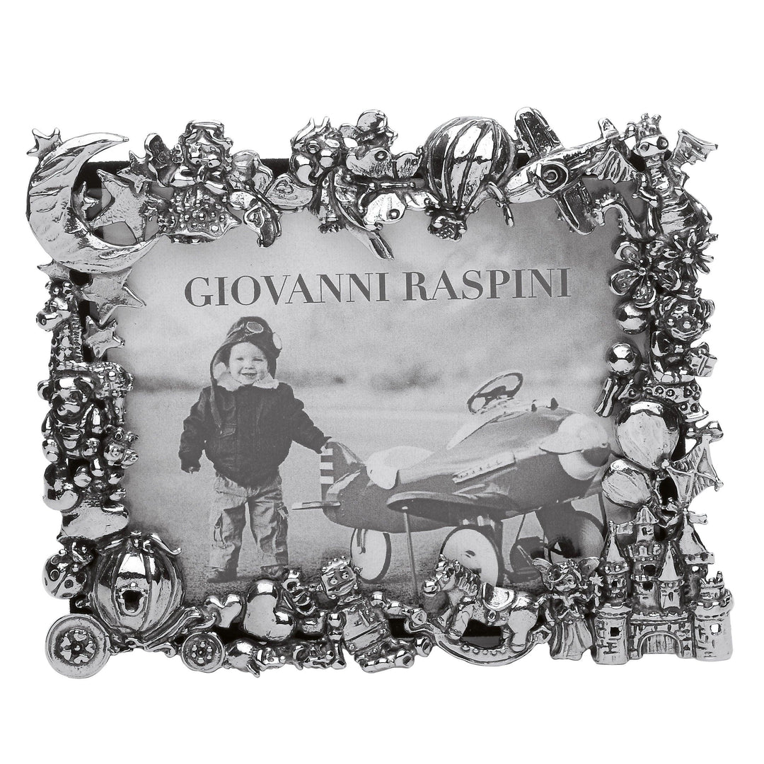 Giovanni Raspini cornice Baby bronzo bianco B0140 - Capodagli 1937