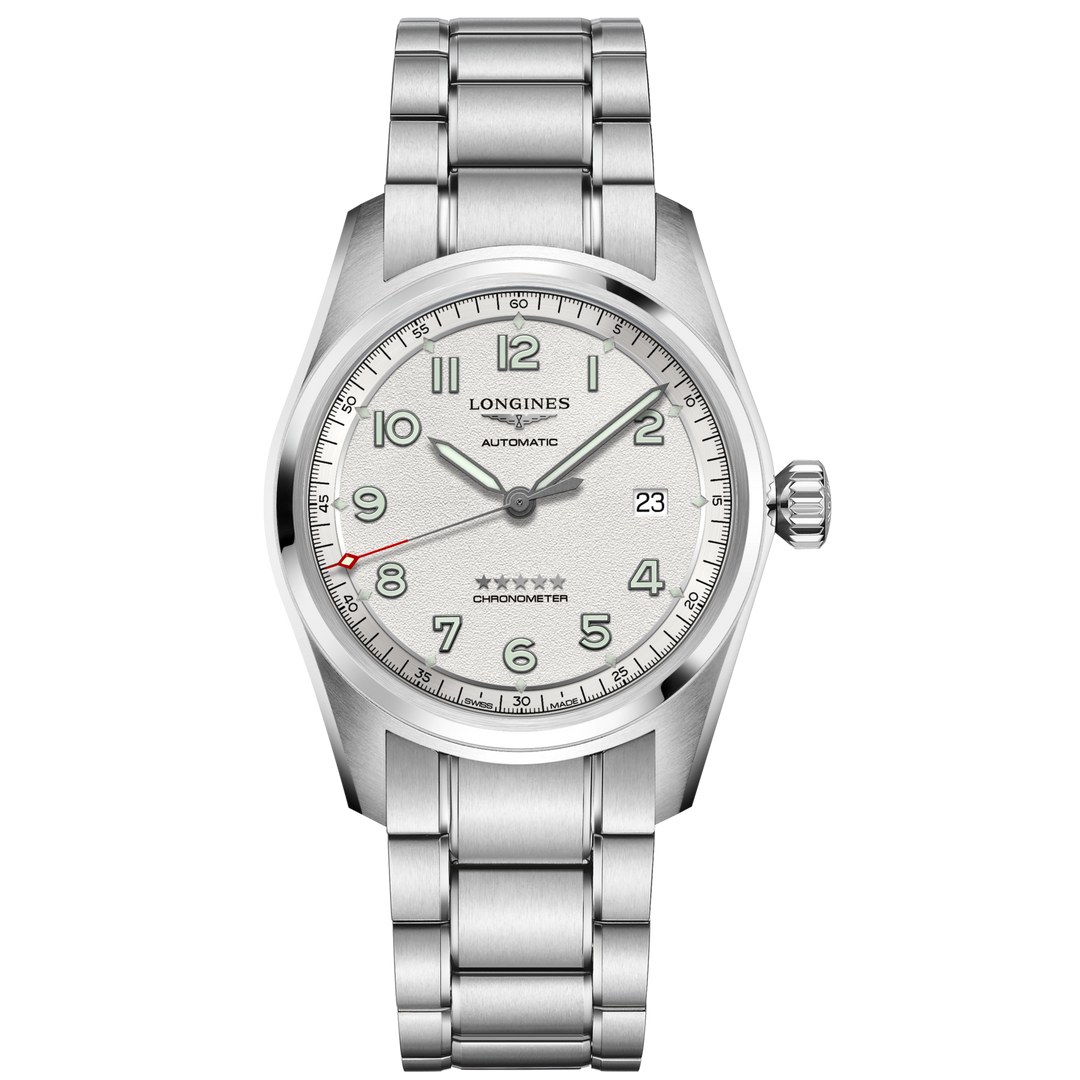 Longines orologio Spirit Prestige Edition 40mm argento automatico acciaio L3.810.4.73.9