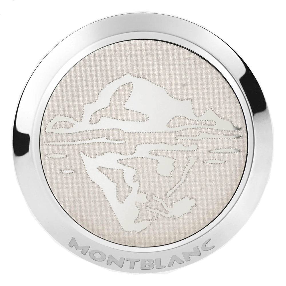 Montblanc Manschettenknöpfe 1858 Eismeerstahl 129508 - Capodagli 1937