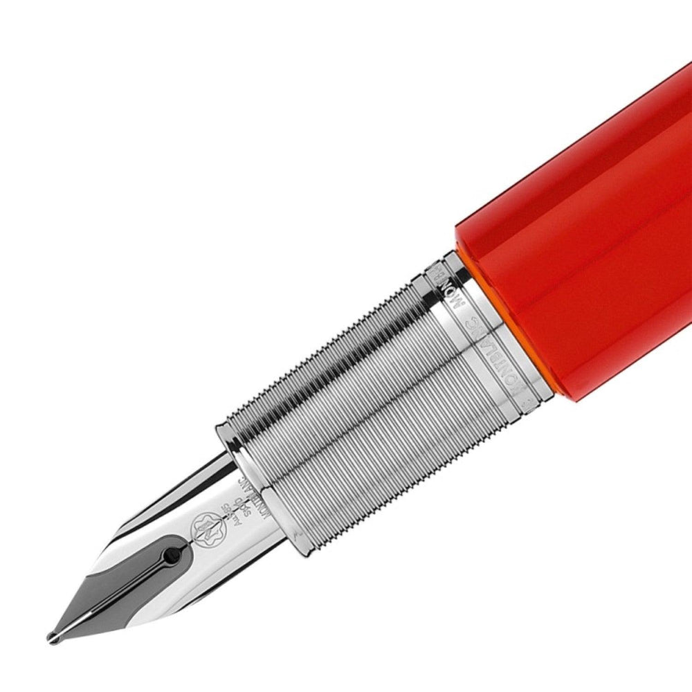 Montblanc M stilografica Magnet punta F design by Marc Newson (PRODUCT) Red 118643 - Gioielleria Capodagli