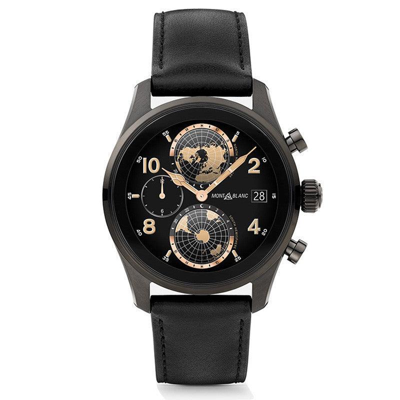 Montblanc orologio smartwatch Summit 3 42mm titanio e cinturino in caucciù 129267 - Capodagli 1937