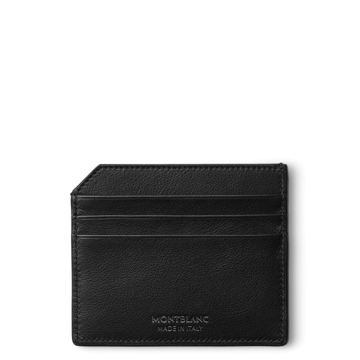 Montblanc porta carte 6 scomparti Meisterstück Selection Soft nero 130049 - Capodagli 1937