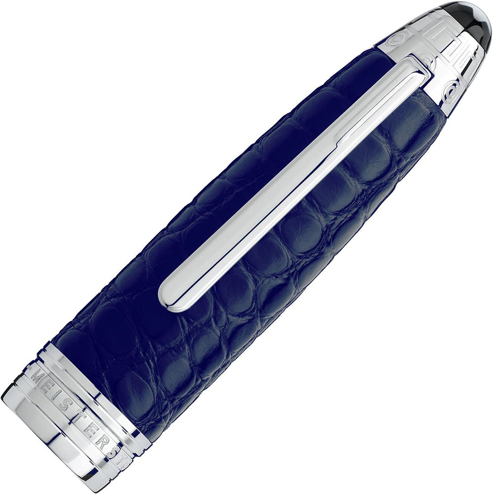 Montblanc roller Meisterstück LeGrand Great Masters for Firenze pelle alligatore blu 125572 - Gioielleria Capodagli