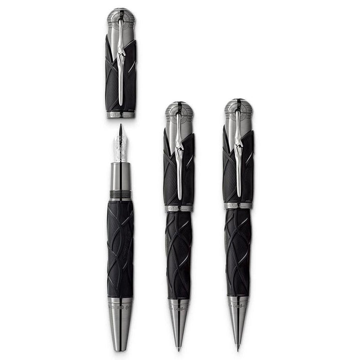 Montblanc set 3 penne Writers Edition2022 Fratelli Grimm ( Stilografica + Roller + Sfera ) Limited Edition 128367 - Capodagli 1937