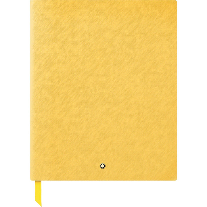 Montblanc taccuino blocco note 149 a righe giallo senape 125881 - Gioielleria Capodagli