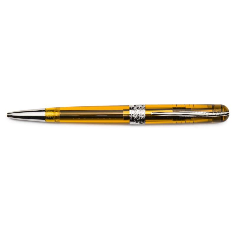 Pineider penna sfera Avatar UR Demo Metal Ballpoint Amber PP3403439 - Capodagli 1937