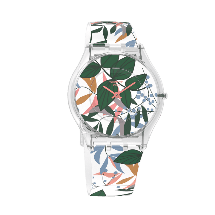 Swatch orologio LEAVES JUNGLE Originals Skin 34mm SS08K111 - Capodagli 1937