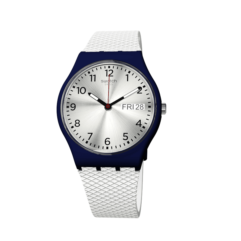 Swatch orologio WHITE DELIGHT Originals Gent 34mm GN720 - Capodagli 1937