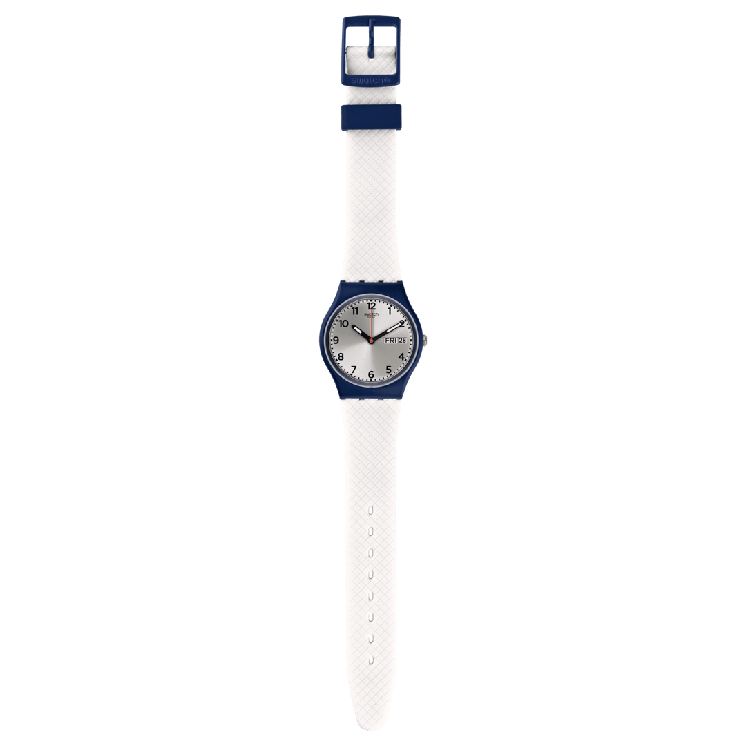 Swatch orologio WHITE DELIGHT Originals Gent 34mm GN720 - Capodagli 1937