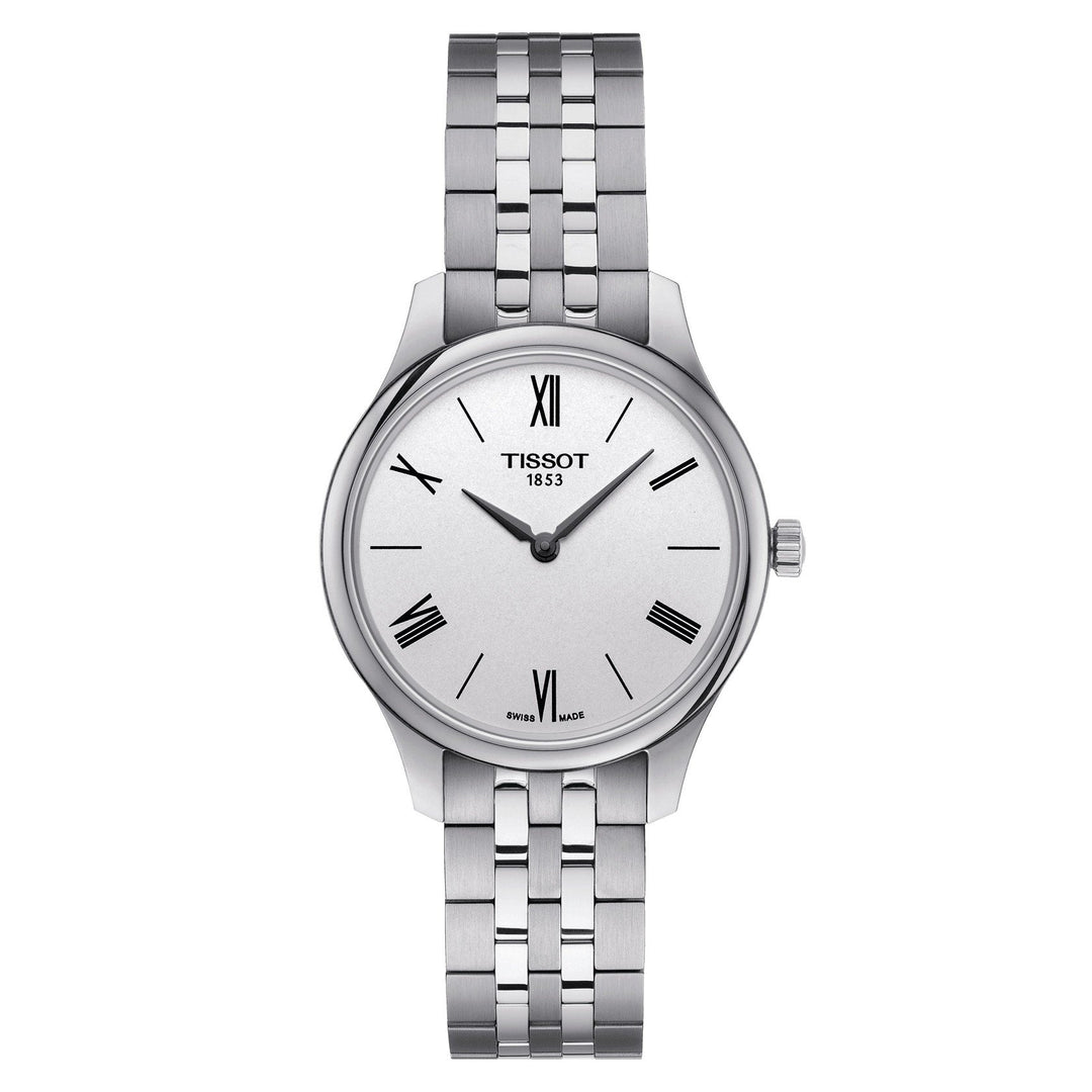 Tissot orologio donna Tradition 5.5 Lady argento 31mm acciaio quarzo T063.209.11.038.00 - Gioielleria Capodagli