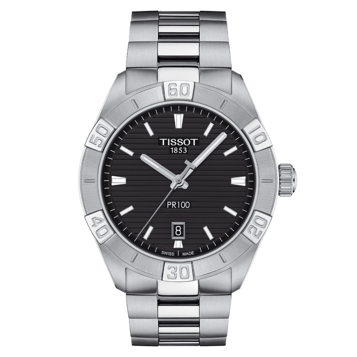 Tissot orologio uomo PR 100 Sport Gent 44mm acciaio quarzo T101.610.11.051.00 - Gioielleria Capodagli