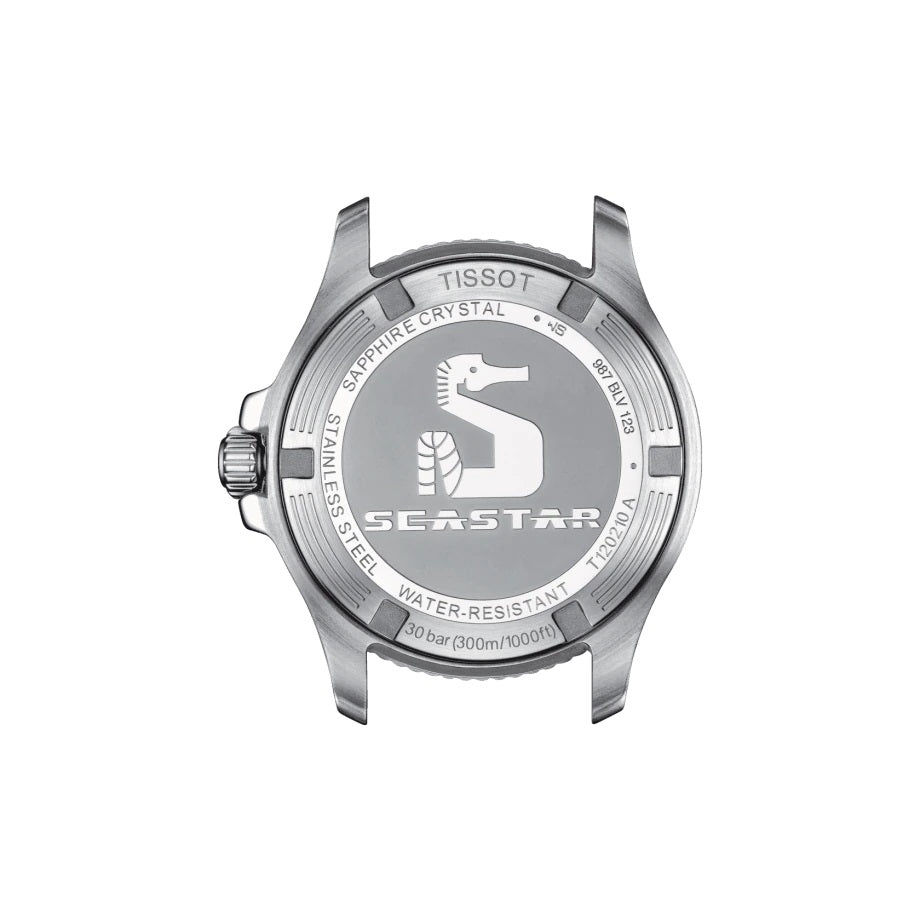 Tissot orologio Seastar1000 36mm blu quarzo acciaio T120.210.11.041.00