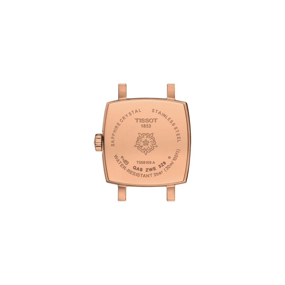 Tissot orologio Lovely Summer Set 20mm argento quarzo acciaio finitura PVD oro rosa T058.109.36.031.01